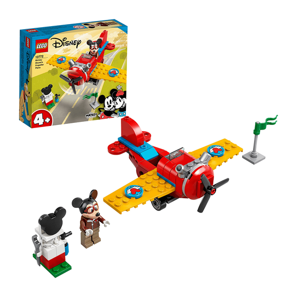 Lego Juniors Disney Mickey ve Arkadaşları Mickey Fare’nin Pervaneli Uçağı 10772