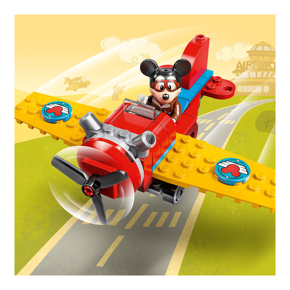 Lego Juniors Disney Mickey ve Arkadaşları Mickey Fare’nin Pervaneli Uçağı 10772