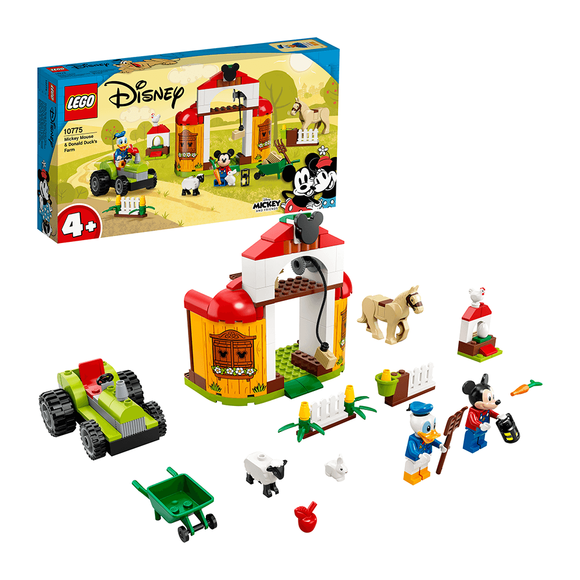 Lego Juniors Mickey ve Arkadaşları Mickey Fare ve Donald Duck’ın Çiftliği 10775