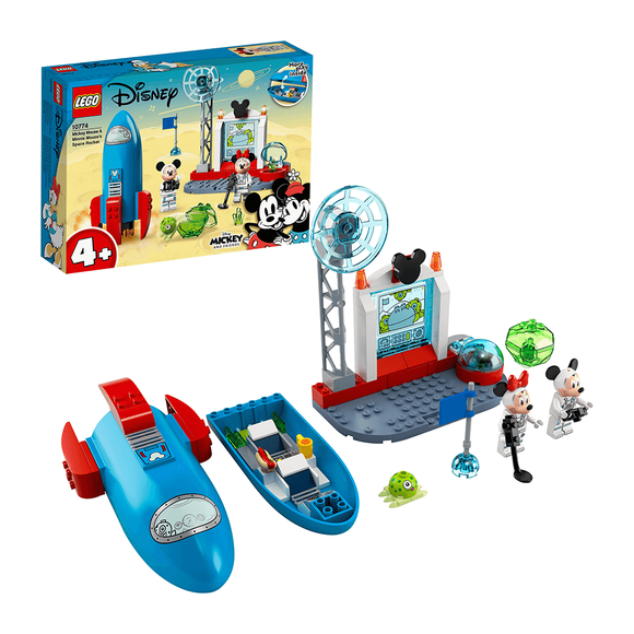 Lego Juniors Mickey ve Arkadaşları Mickey Fare ve Minnie Fare’nin Uzay Roketi 10774