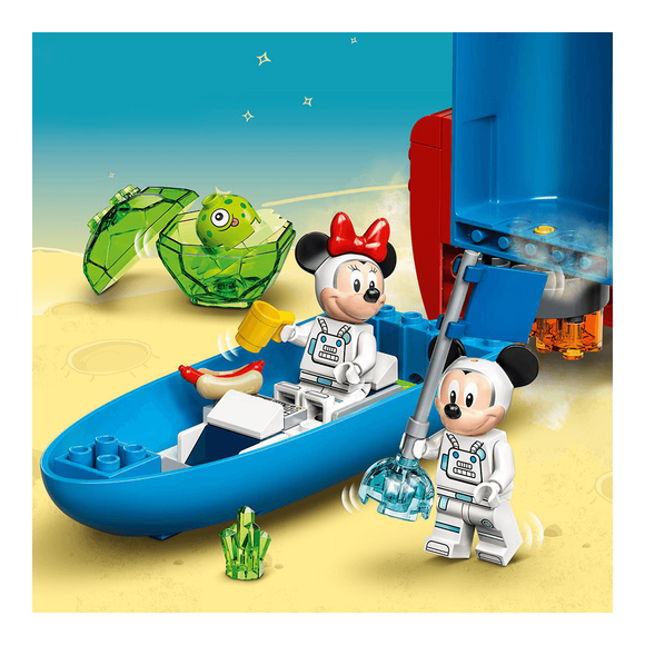Lego Juniors Mickey ve Arkadaşları Mickey Fare ve Minnie Fare’nin Uzay Roketi 10774