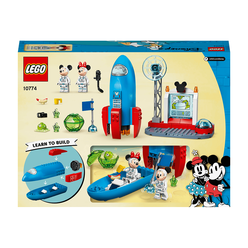 Lego Juniors Mickey ve Arkadaşları Mickey Fare ve Minnie Fare’nin Uzay Roketi 10774 - Thumbnail