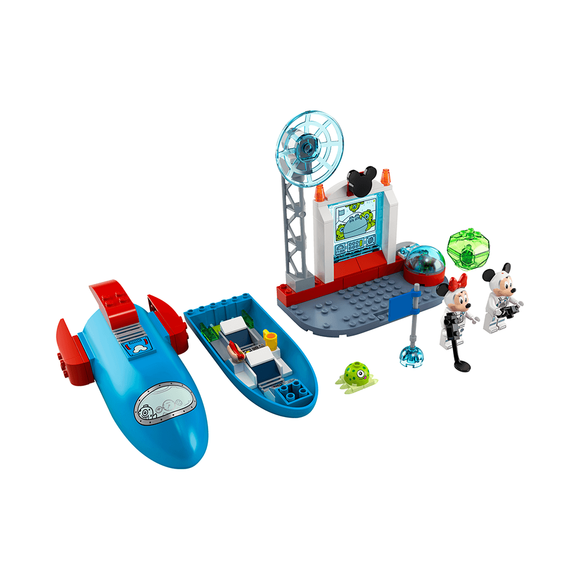 Lego Juniors Mickey ve Arkadaşları Mickey Fare ve Minnie Fare’nin Uzay Roketi 10774