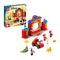 Lego Juniors Mickey ve Arkadaşlarının İtfiaye Merkezi ve Kamyonu 10776 - Thumbnail