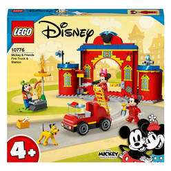 Lego Juniors Mickey ve Arkadaşlarının İtfiaye Merkezi ve Kamyonu 10776 - Thumbnail