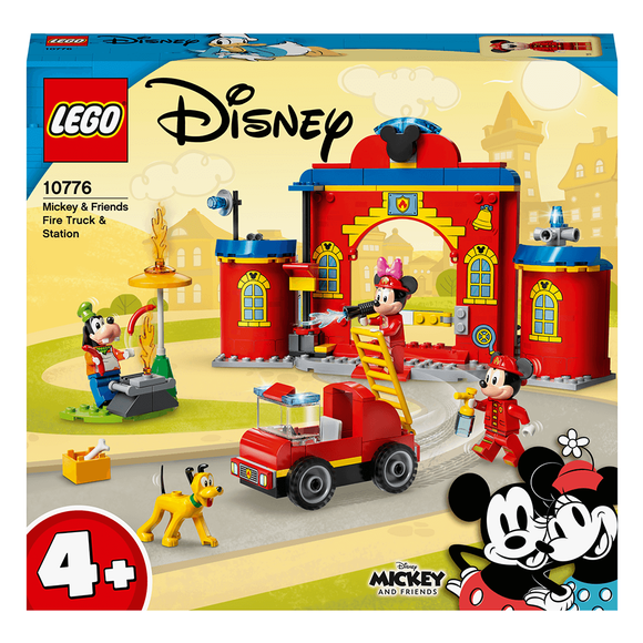 Lego Juniors Mickey ve Arkadaşlarının İtfiaye Merkezi ve Kamyonu 10776