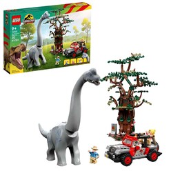 LEGO - Lego Jurassic Park Brachiosaurus Keşfi 76960 Oyuncak Yapım Seti (512 Parça)
