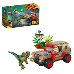 LEGO - Lego Jurassic Park Dilophosaurus Pususu 76958 Oyuncak Yapım Seti (211 Parça)