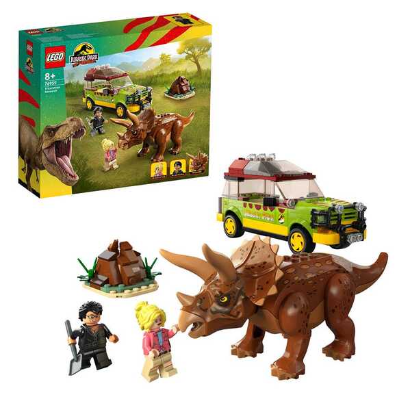 Lego Jurassic Park Triceratops Araması (281 Parça) 76959