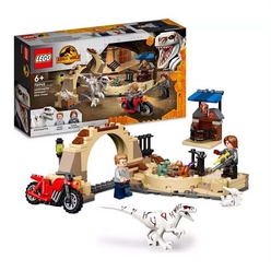 Lego Jurassic World Atrociraptor Dinozor Motosiklet Takibi 76945 - Thumbnail