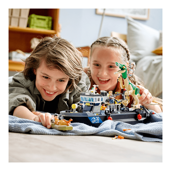Lego Jurassic World Baryonyx Dinozor Teknesinden Kaçış 76942