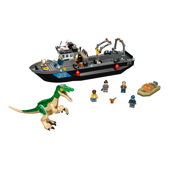 Lego Jurassic World Baryonyx Dinozor Teknesinden Kaçış 76942
