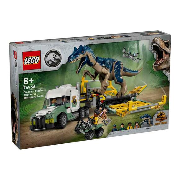 Lego Jurassic World Dinozor Görevleri: Allosaurus Taşıma Kamyonu 76966