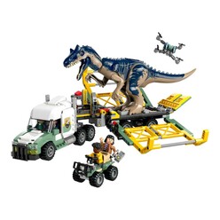 Lego Jurassic World Dinozor Görevleri: Allosaurus Taşıma Kamyonu 76966 - Thumbnail