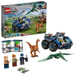 LEGO - LEGO Jurassic World Gallimimus ve Pteranodon Kaçışı 75940 Yapım Seti (391 Parça)