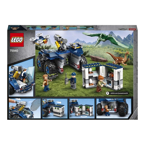 LEGO Jurassic World Gallimimus ve Pteranodon Kaçışı 75940 Yapım Seti (391 Parça)