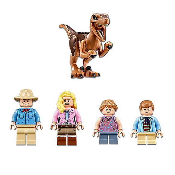 Lego Jurassic World Jurassic Park Velociraptor 75932