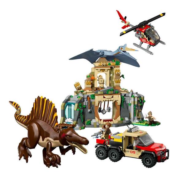 Lego Jurassic World Spinosaurus Ve Quetzalcoatlus Hava Görevi 76976