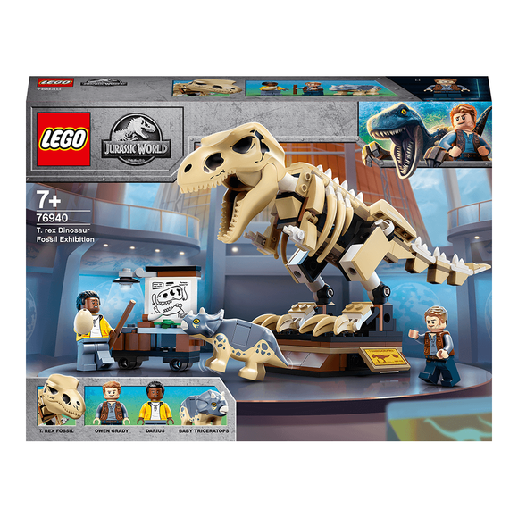 Lego Jurassic World T-Rex Dinozor Fosili Sergisi 76940