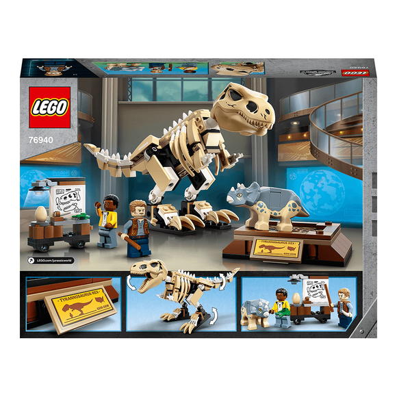Lego Jurassic World T-Rex Dinozor Fosili Sergisi 76940