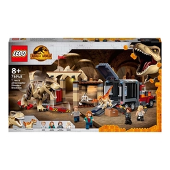 Lego Jurassic World T. rex ve Atrociraptor Dinozor Kaçışı 76948 - Thumbnail
