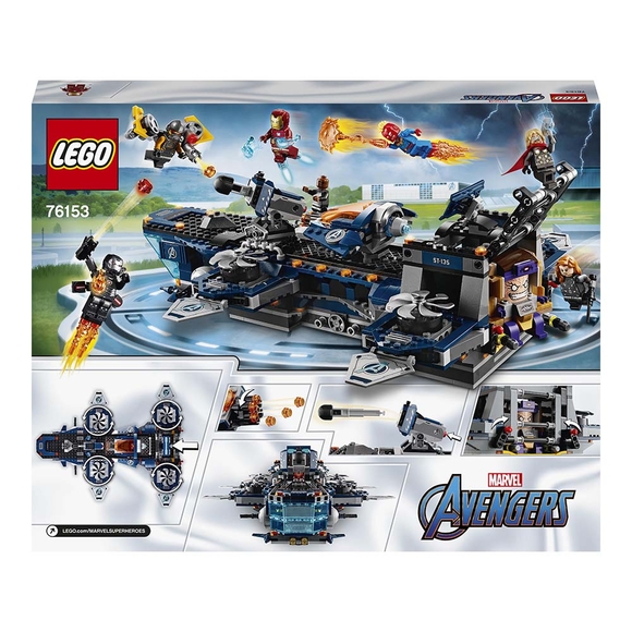 LEGO Marvel Avengers Helikoptaşır 76153 Yapım Seti