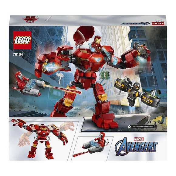 LEGO Marvel Avengers Iron Man Hulkbuster A.I.M. Ajanına Karşı 76164 Yapım Seti (456 Parça)