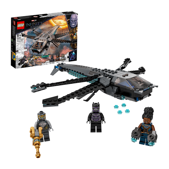 Lego Marvel Black Panther Ejderha Uçağı 76186
