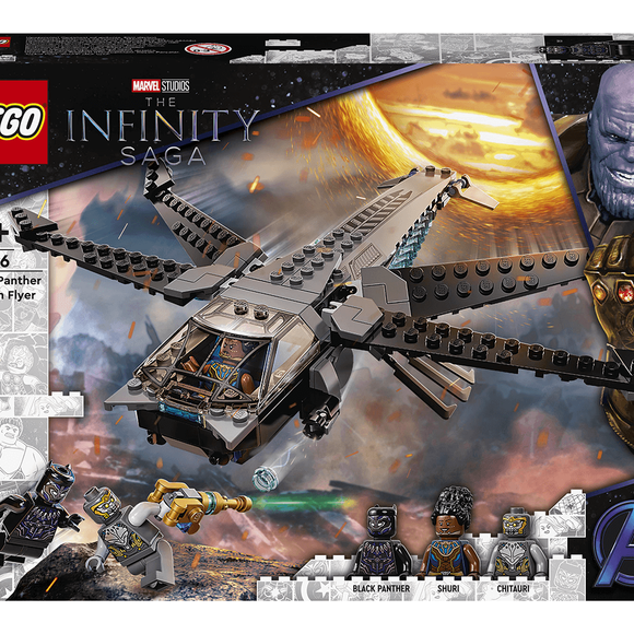 Lego Marvel Black Panther Ejderha Uçağı 76186