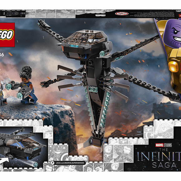 Lego Marvel Black Panther Ejderha Uçağı 76186