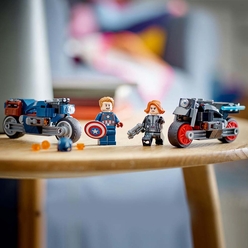 LEGO Marvel Black Widow ve Kaptan Amerika Motosikletleri 76260 (130 Parça) - Thumbnail