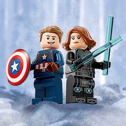 LEGO Marvel Black Widow ve Kaptan Amerika Motosikletleri 76260 (130 Parça) - Thumbnail