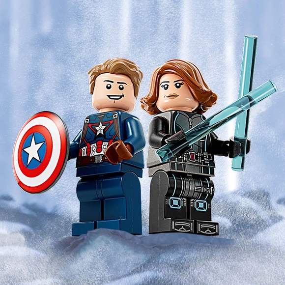 LEGO Marvel Black Widow ve Kaptan Amerika Motosikletleri 76260 (130 Parça)