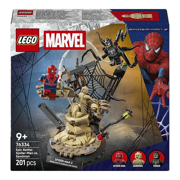 Lego Marvel Efsanevi Savaş Örümcek Adam Vs. Kum Adam 76334