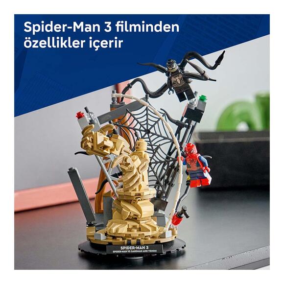 Lego Marvel Efsanevi Savaş Örümcek Adam Vs. Kum Adam 76334