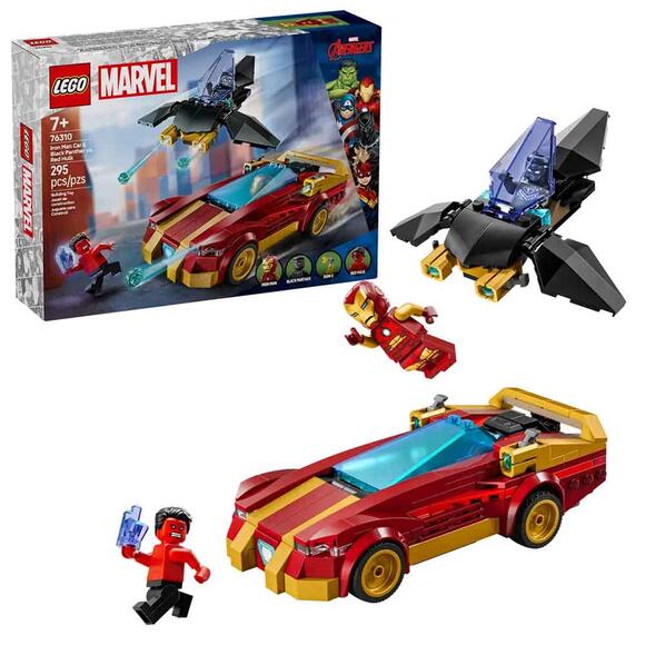 Lego Marvel Iron Man Arabası İle Black Panther Red Hulk’A Karşı 76310