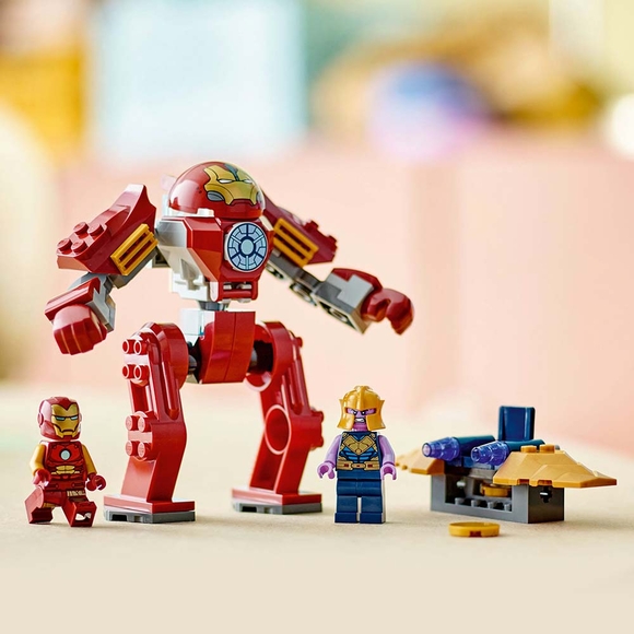 LEGO Marvel Iron Man Hulkbuster Thanos’a Karşı 76263 Oyuncak Yapım Seti (66 Parça)
