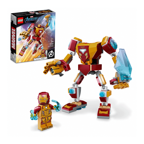 Lego Marvel Iron Man Robot Zırhı 76203