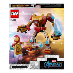 Lego Marvel Iron Man Robot Zırhı 76203 - Thumbnail