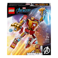 Lego Marvel Iron Man Robot Zırhı 76203 - Thumbnail