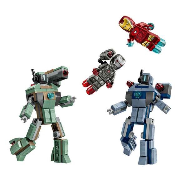 Lego Marvel Iron Man ve War Machine Hammer İnsansız Hava Araçlarına Karşı 76320