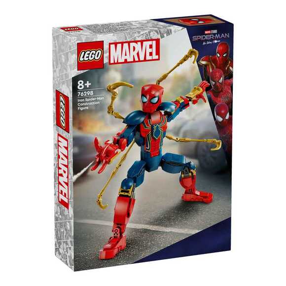Lego Marvel Iron Örümcek Adam Yapım Figürü 76298