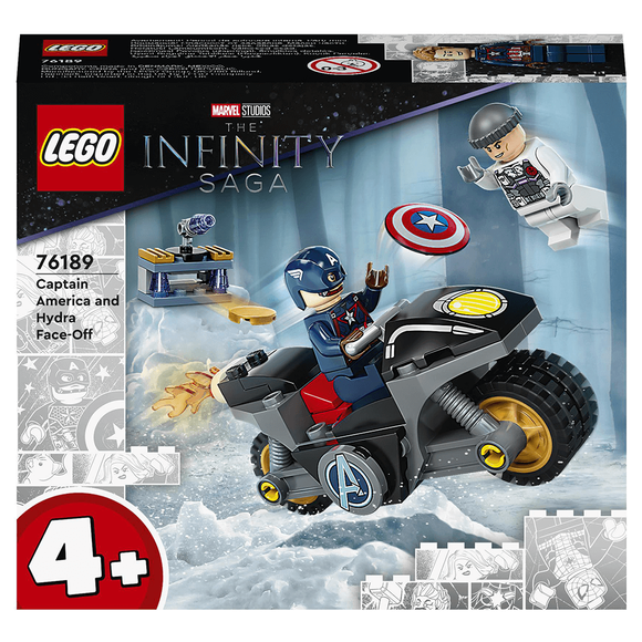 Lego Marvel Kaptan Amerika ve Hydra Karşılaşması 76189