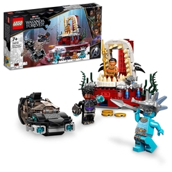 LEGO - LEGO Marvel Kral Namor’un Taht Odası 76213 Yapım Seti (355 Parça)