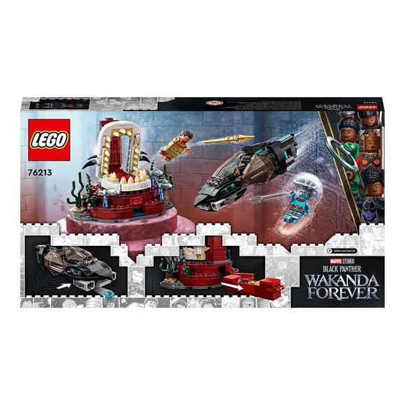 LEGO Marvel Kral Namor’un Taht Odası 76213 Yapım Seti (355 Parça)
