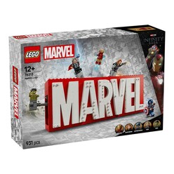 LEGO - Lego Marvel: Marvel Logosu Ve Minifigürleri 76313