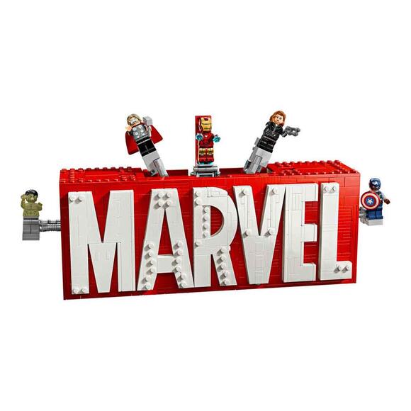 Lego Marvel: Marvel Logosu Ve Minifigürleri 76313
