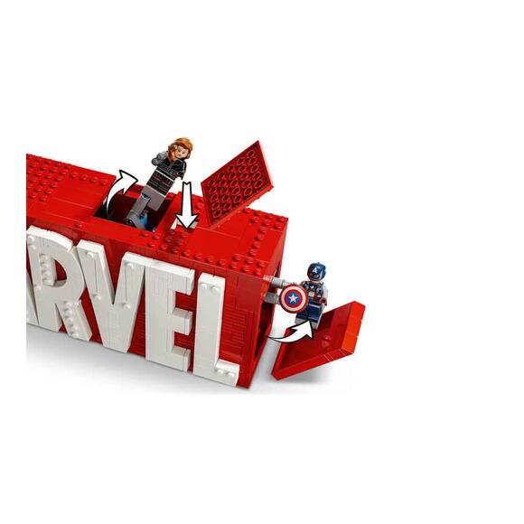 Lego Marvel: Marvel Logosu Ve Minifigürleri 76313