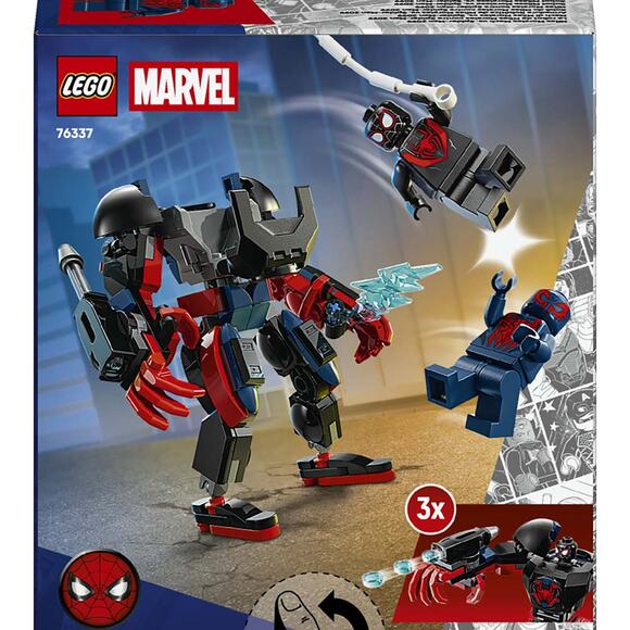 Lego Marvel Miles Morales Robotu Vs. Örümcek Adam 2099 76337