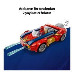 Lego Marvel Örümcek Adam Arabası Vs. Venom Wolverine 76336 - Thumbnail